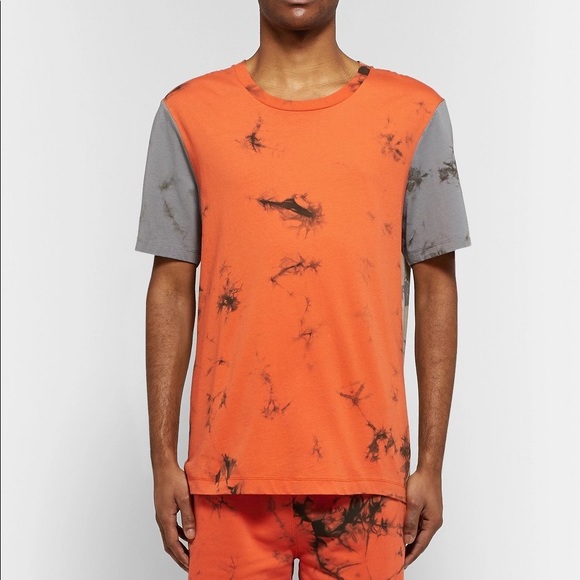 Helmet Lang Colour block tie dye shirt. - Picture 2 of 5